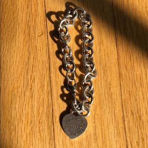 Authentic Return to Tiffany Charm Bracelet